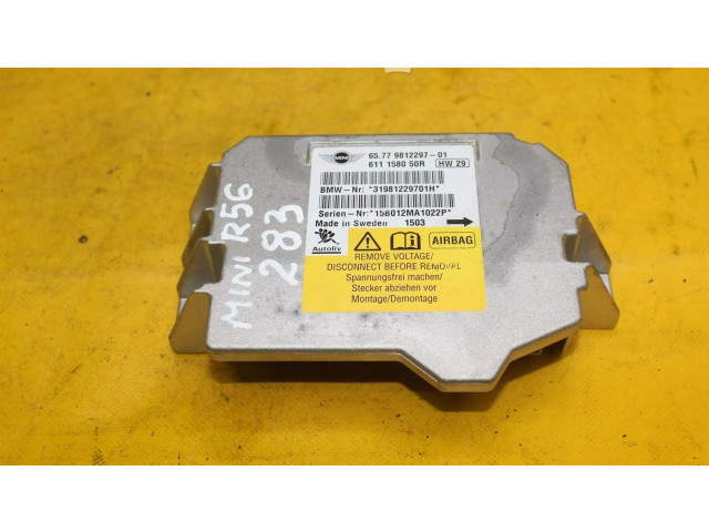 Блок подушек безопасности 9812297   Mini One - Cooper Coupe R56