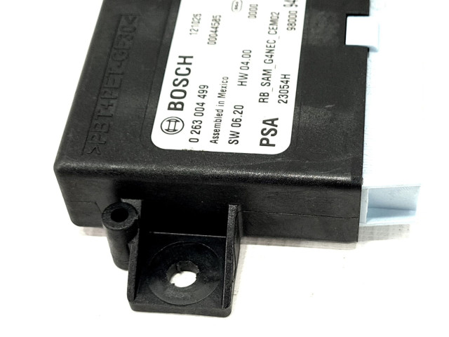 Блок управления 9800094580, 0263004499BOSCH Citroen DS4