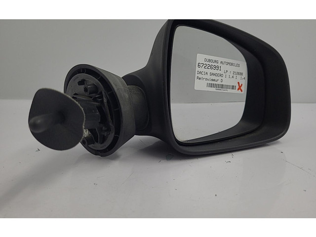 Зеркало электрическое     правое   Dacia Sandero     