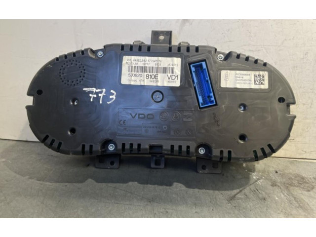 Панель приборов 5J0920810E Skoda Fabia Mk2 (5J)