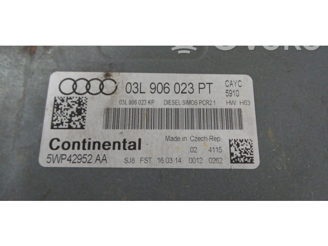 Блок управления двигателя 03L906023PT   Audi A1
