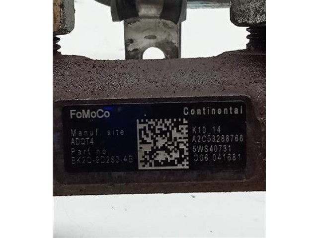 Топливная рампа BK2Q9D280AB, 1717578 Ford Transit Custom для двигателя CYFF(Euro 5)