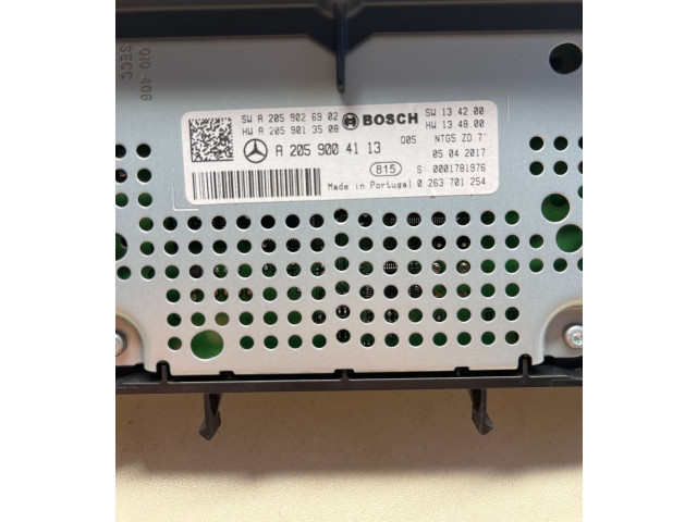 Дисплей    A2059004113   Mercedes-Benz GLC X253 C253