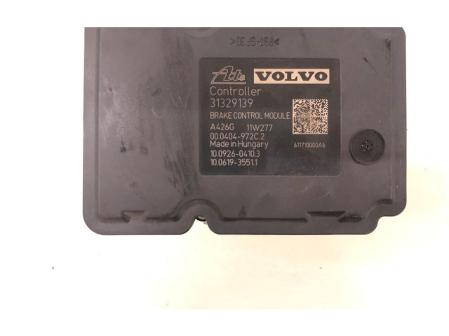 Блок АБС 31329139, 10021205324   Volvo  S80  2007 - 2013 года