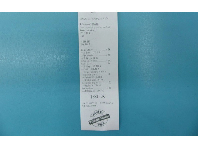 Генератор AB180140, IMPRK1284896   KIA Rio      