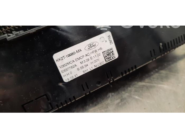 Блок управления климат-контролем KK2T19980MA   Ford Transit Custom