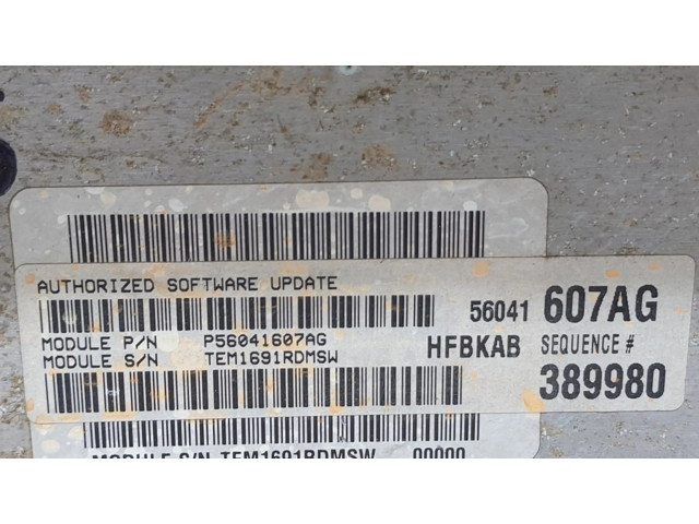 Блок управления двигателя 56041607AG, 160286   Jeep Cherokee III KJ