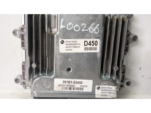 Блок управления двигателя 3911003923 KIA Niro