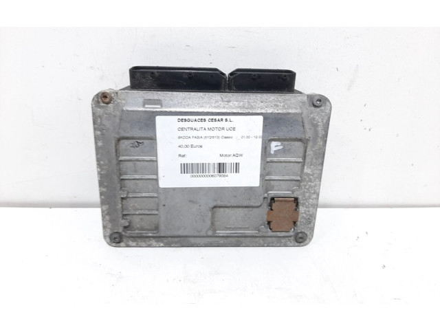 Блок управления двигателя 047906033H Skoda Fabia Mk1 (6Y)