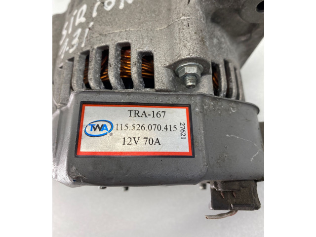 Генератор TRA167, 115526070415 Daihatsu Sirion