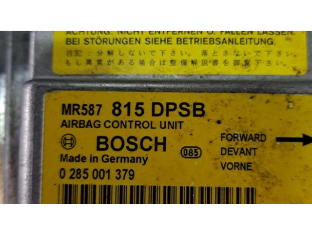 Блок подушек безопасности MR587815, 0285001379   Mitsubishi Space Star