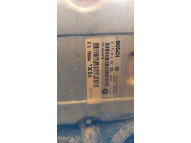 Блок управления двигателем Блок управления 0281010291   Jeep Cherokee III KJ