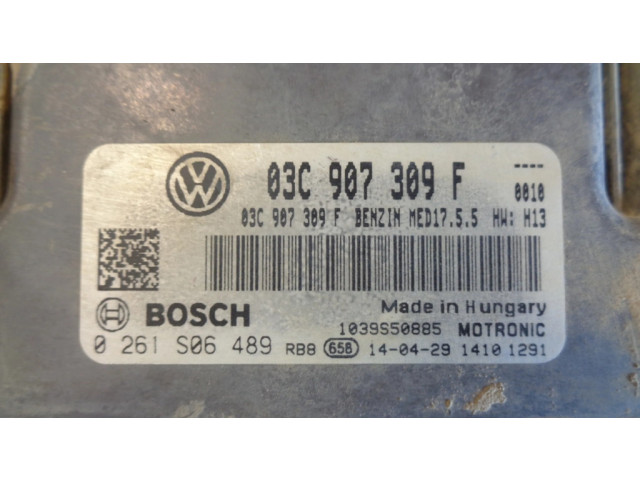 Блок управления двигателя 03C907309F   Volkswagen Golf VI
