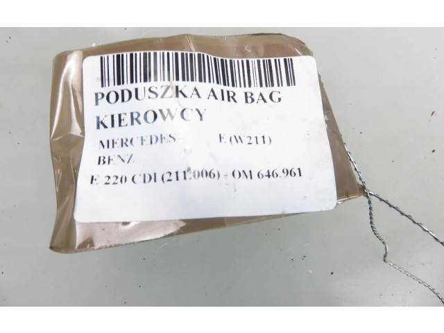 Подушка безопасности водителя 61245240F, 61245240F   Mercedes-Benz E AMG W211