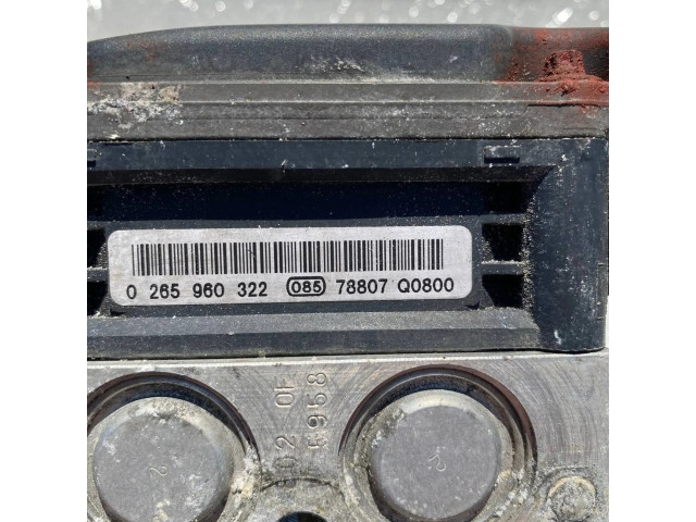 Jednotka ABS 0265960322, 78807Q0800 Mrcedes-Benz E W211 2007