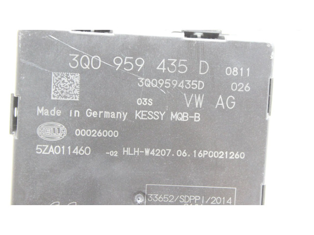 Блок управления 3Q0959435D   Audi TT TTS RS Mk3 8S