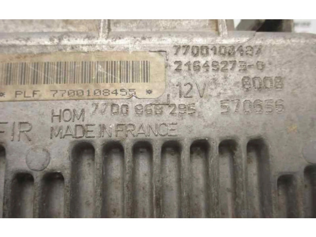 Блок управления двигателем Блок управления 7700108455   Renault Clio I