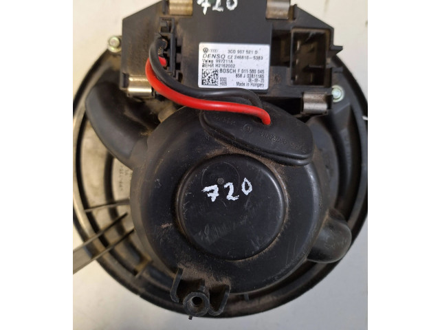 Вентилятор печки 3C0907521D, 2468105383 Audi A3 S3 8P