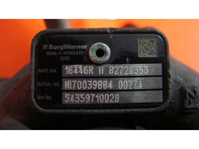  Турбина Renault Clio III  82728353         