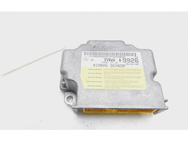Блок подушек безопасности A1698209926   Mercedes-Benz A W169