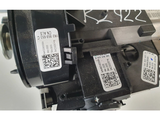 рейка Колонка рулевая 1K5953503CB, 1K0959653 Volkswagen Jetta V 2005 - 2010 года