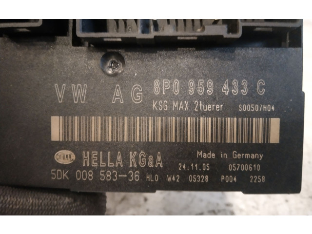 Блок комфорта 8P0959433C, 5DK00858336   Audi A3 S3 8P   
