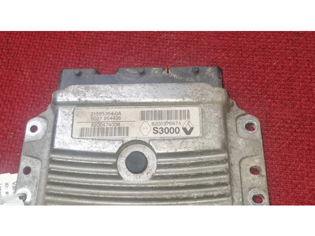 Řídící jednotka 8200376474, 8200474008 Renault Modus 2005