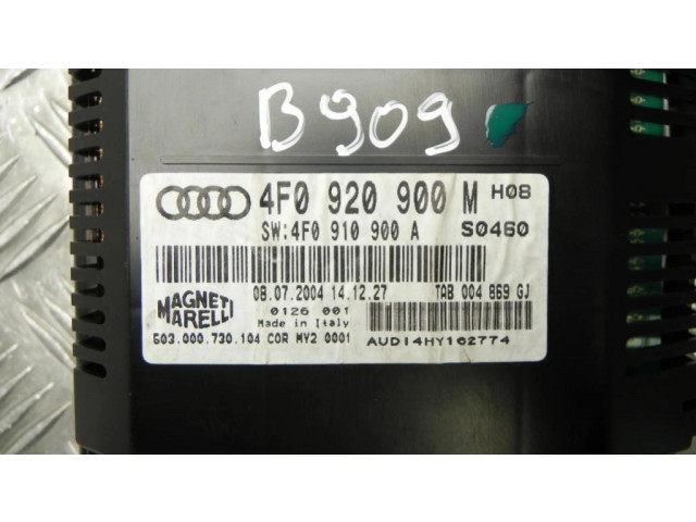 Přístrojová deska Audi A6 Allroad C6 2007 4F0920900M, B909