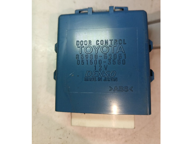 Блок комфорта 85980-52051, 051500-3580   Toyota Yaris   