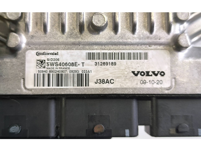 Блок управления двигателя 5WS40608ET, J38AC Volvo V70