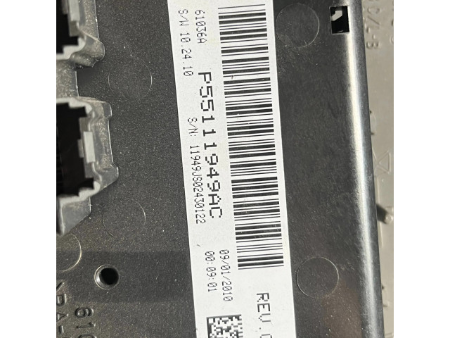 Блок управления климат-контролем P55111949AC, 11849N90243012 Jeep Grand Cherokee