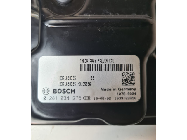 Řídící jednotka 0281034275 Renault Clio V 2019