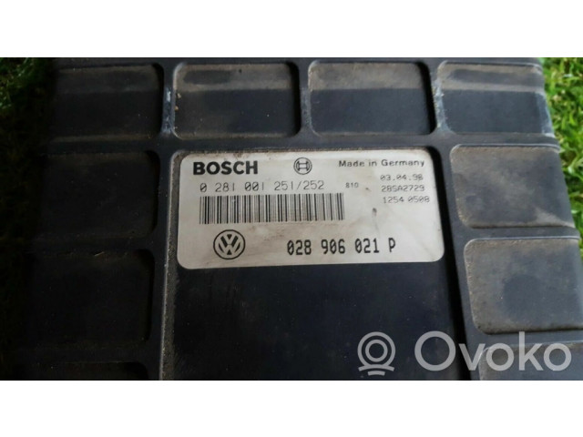 Блок управления двигателя 028906021P Ford Galaxy