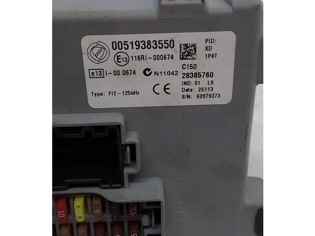 Pojistková skříňka Řídící jednotka BSM 00519383550, 116RI000674 Fiat Doblo 2013