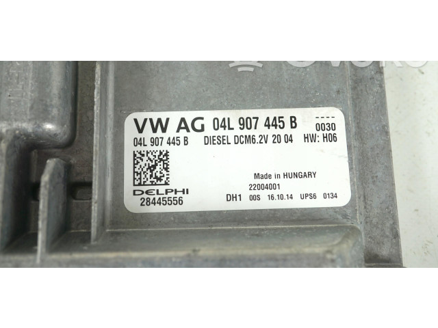 Блок управления двигателем Блок управления 04L907445B Skoda Octavia Mk3 (5E)