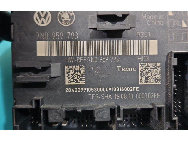 Блок комфорта 7N0959793, IMPRK1462111 Skoda Yeti (5L)