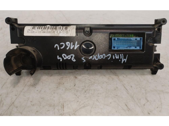 Блок управления климат-контролем 6411940861   Mini One  Cooper R50  53
