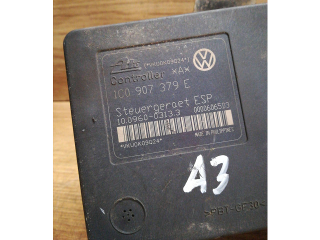 Блок АБС 1C0907379E, 00006065D3 Audi A3 S3 8L 1996 - 2003 года