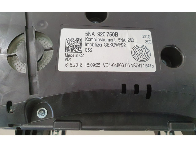 Přístrojová deska Volkswagen Tiguan 2019 5NA920750B