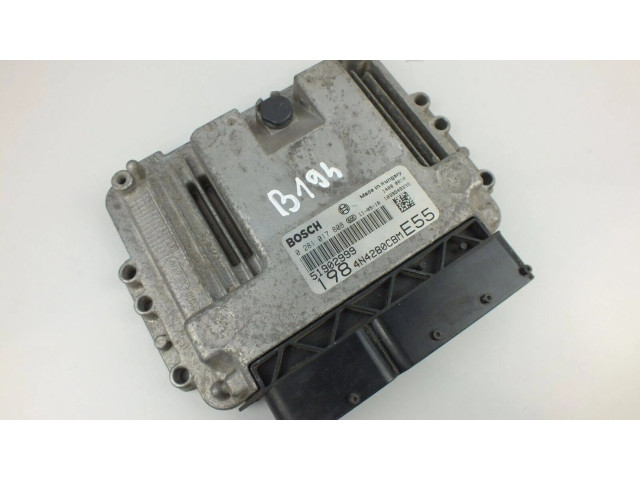 Блок управления двигателя 51902999, 4N4280CBM   Fiat Bravo