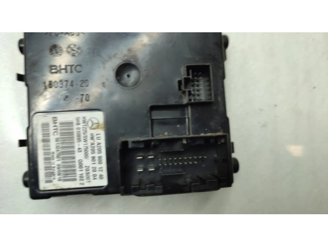 Блок управления климат-контролем A2059001240, A2059012004   Mercedes-Benz GLC X253 C253