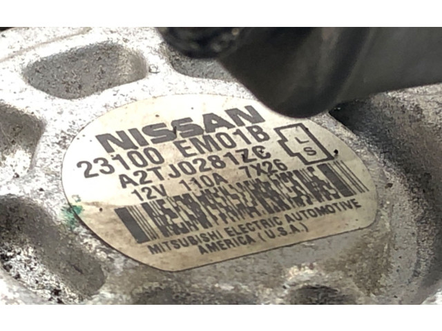 Генератор 23100EM01B Nissan Sentra B16