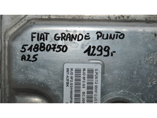 Блок управления двигателем Блок управления 51880750, 35HWEU5SASM20   Fiat Grande Punto