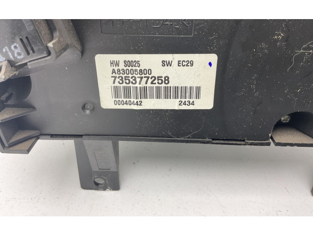 Блок управления климат-контролем 735377258, 735377258   Fiat Idea