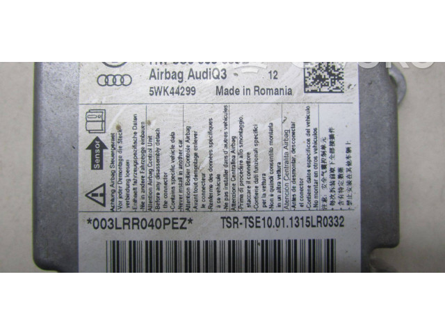 Блок подушек безопасности 8U0959655B Audi Q3 8U