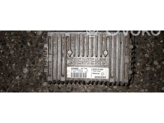 Блок управления коробкой передач 8200191959, S105280024   Renault Scenic I