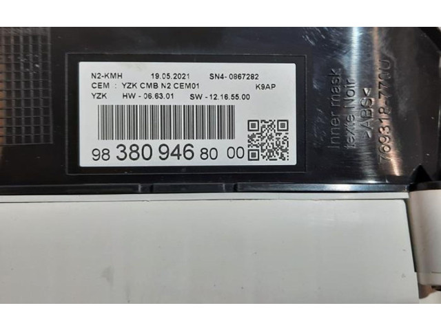 Панель приборов 9838094680   Peugeot Partner III       