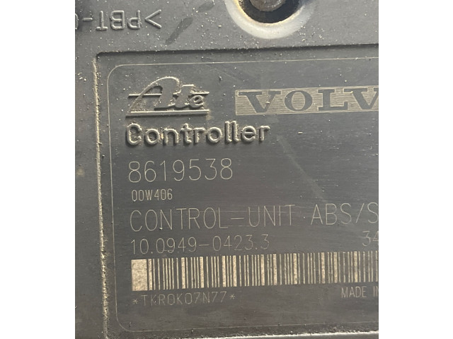 Блок АБС 8619538, TKR0K07N77 Volvo V70 2000 - 2004 года