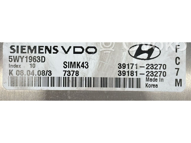 Řídící jednotka Hyundai Tucson JM 2006