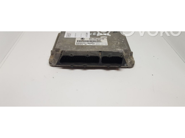 Блок управления двигателя 06A906019AN Skoda Octavia Mk2 (1Z)